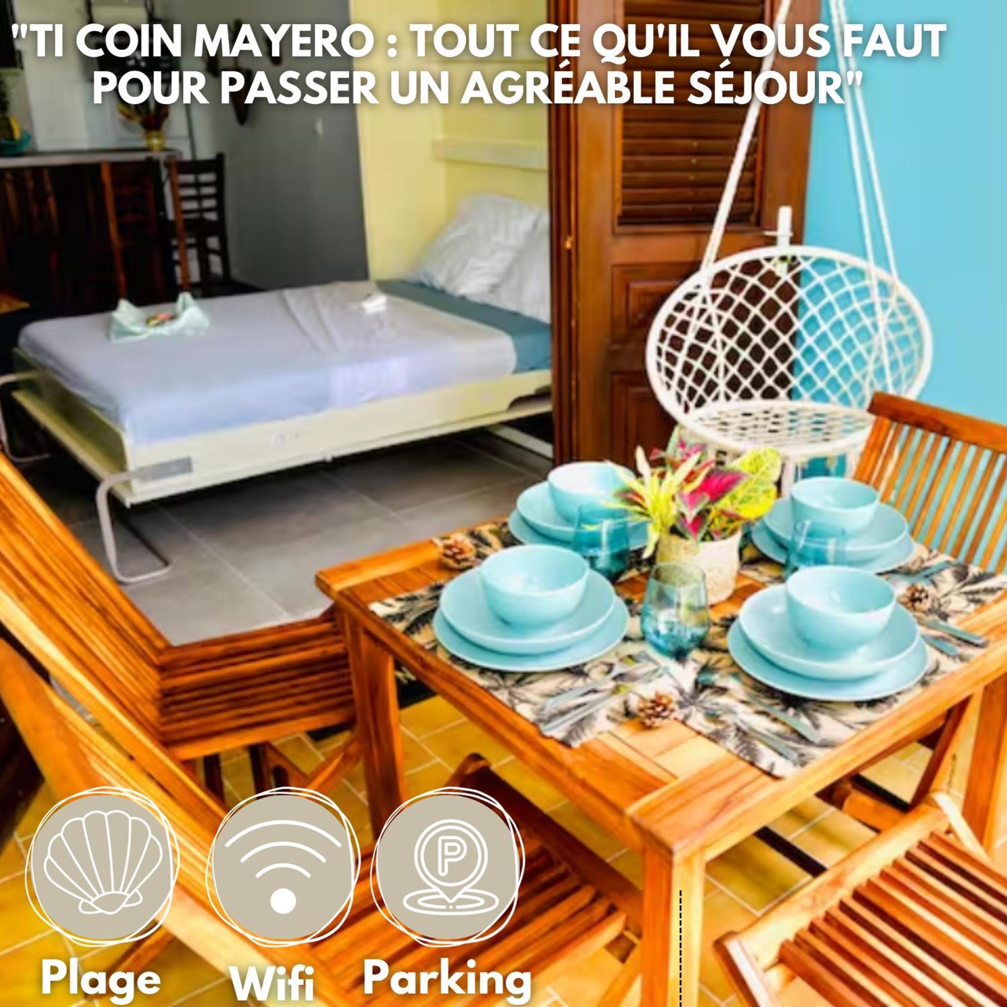 Ti Coin Mayero: Parking Free + Plage De Saint Anne Sainte-Anne Exterior foto